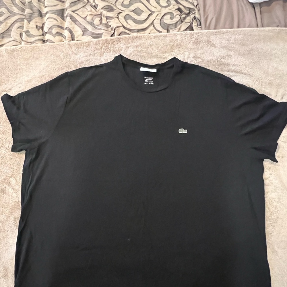 Lacoste Black Athletic Shorts for Active Comfort